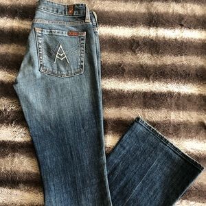 7 For All Mankind “A Pocket” flare leg